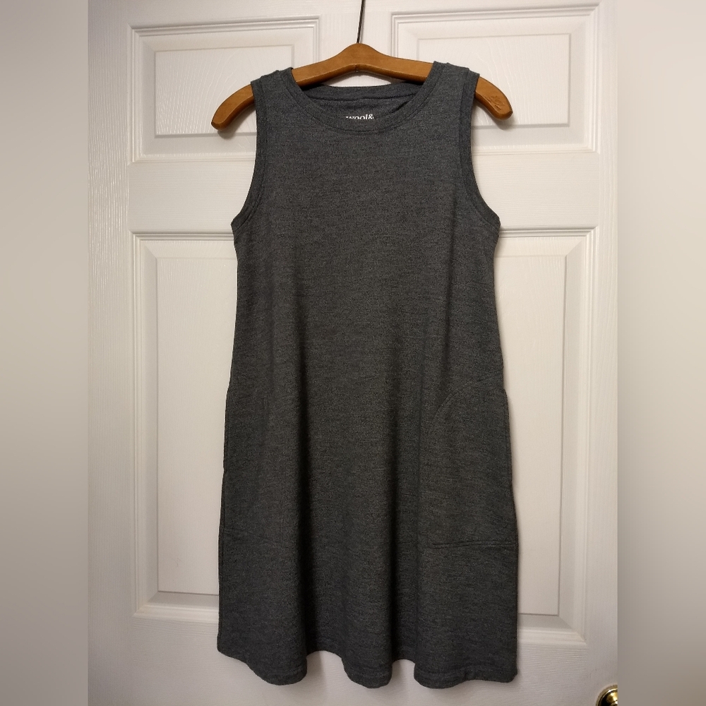 Wool& Co Sierra Tank Wool Dress Size S